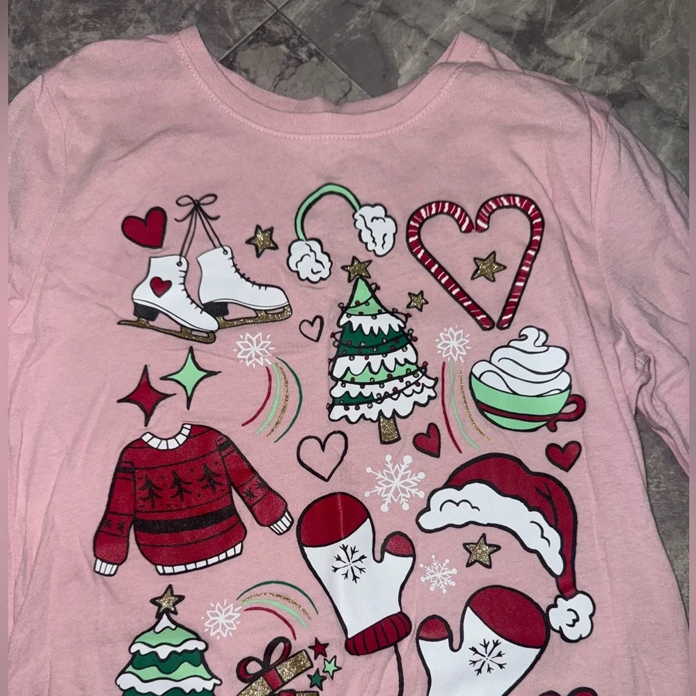The Children’s Place Girls 5-Pc Long Sleeve Shirt Bundle Size 7/8